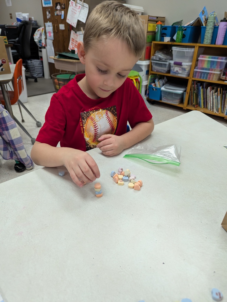 candy heart stacking 