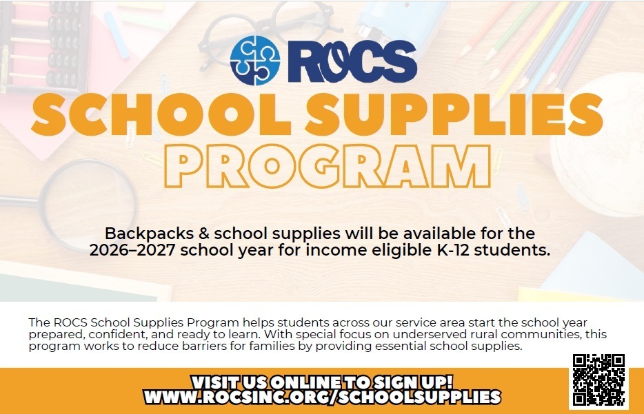 School Supplies ROCS Program