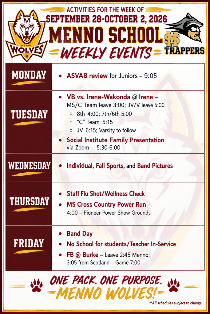 schedule