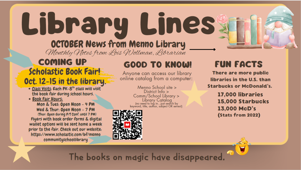 October library lines