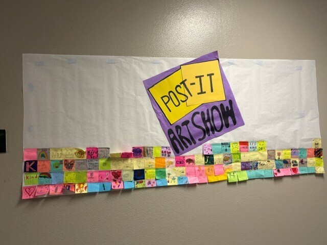 elementary art show kindness