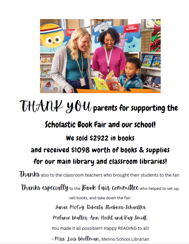 book fair thanks