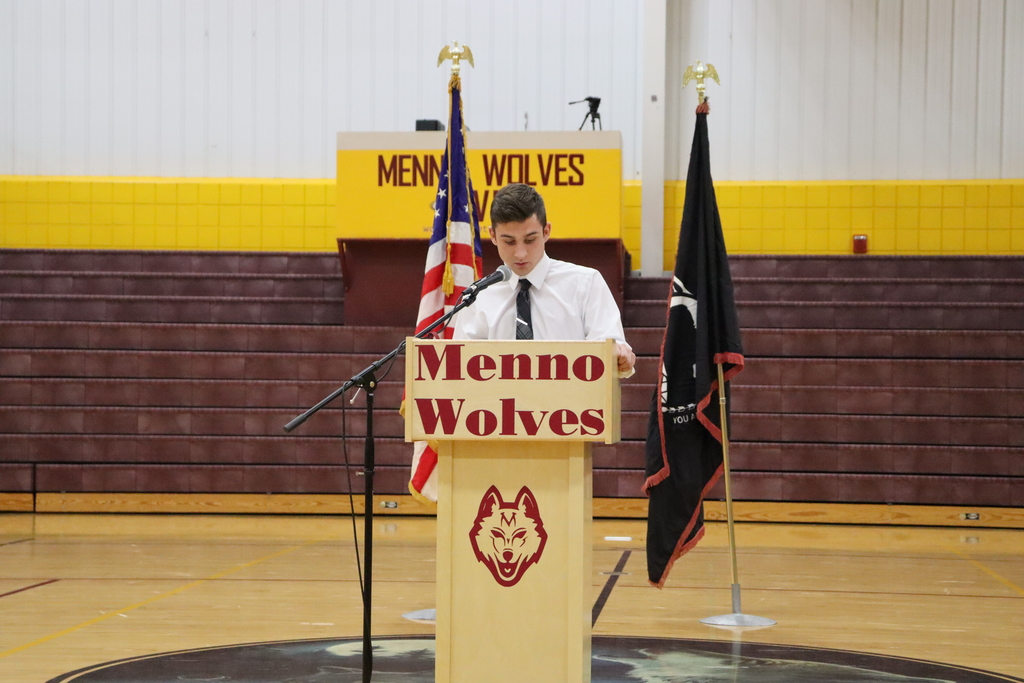 NHS President Isaac Fergen