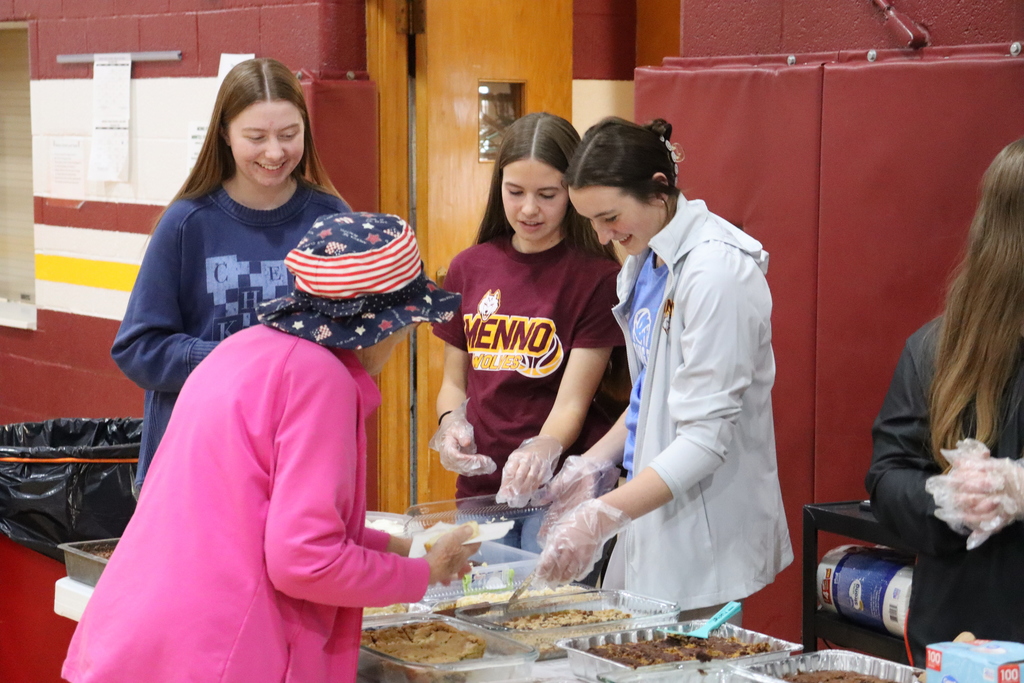 NHS Members serving bars