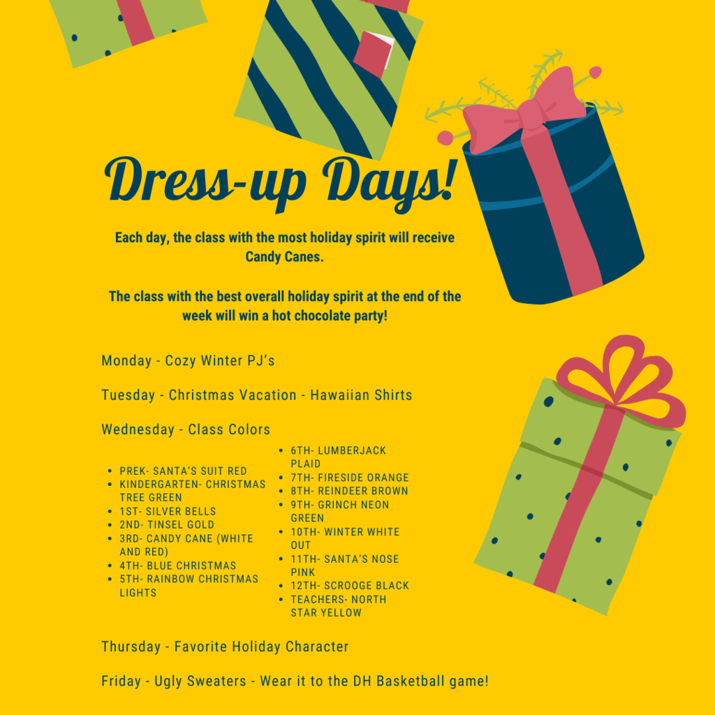 Angel Tree Dress Up Days