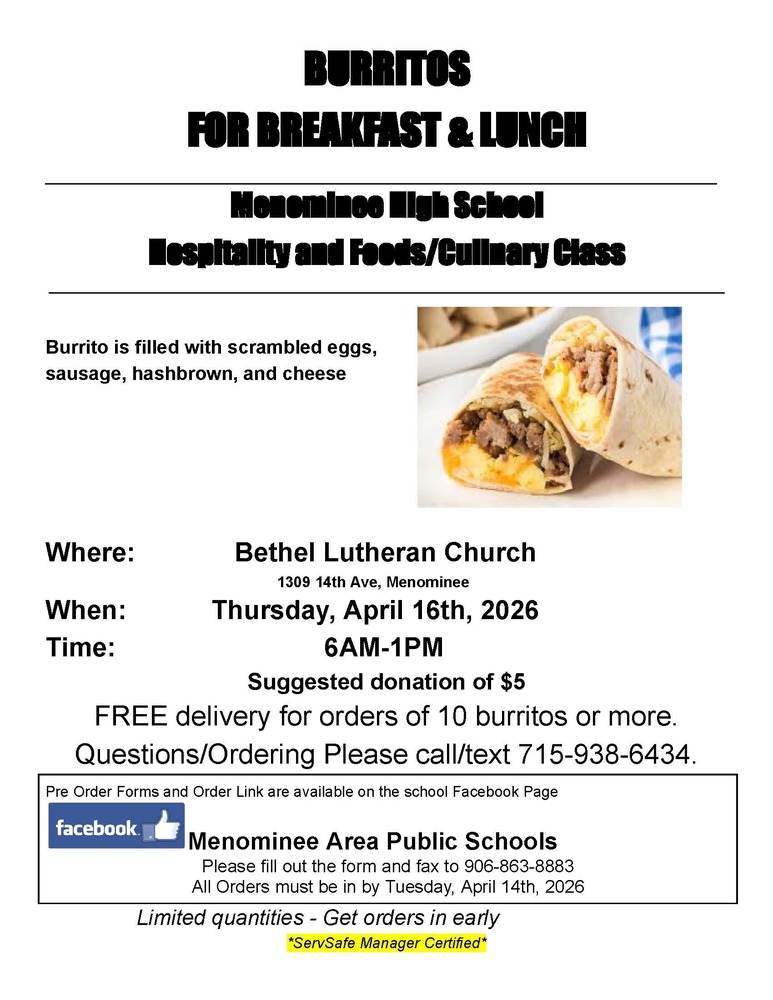 Burritos For Breakfast
