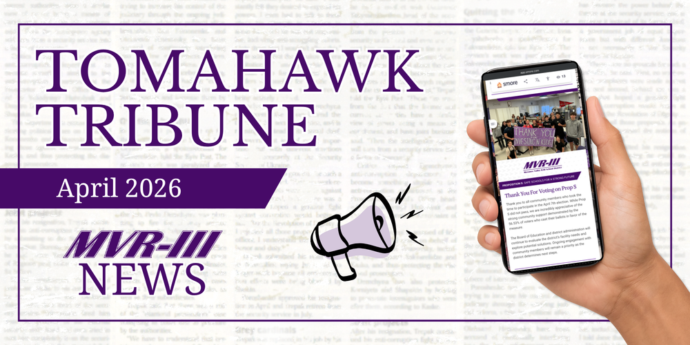Tomahawk Tribune April 2026 Edition