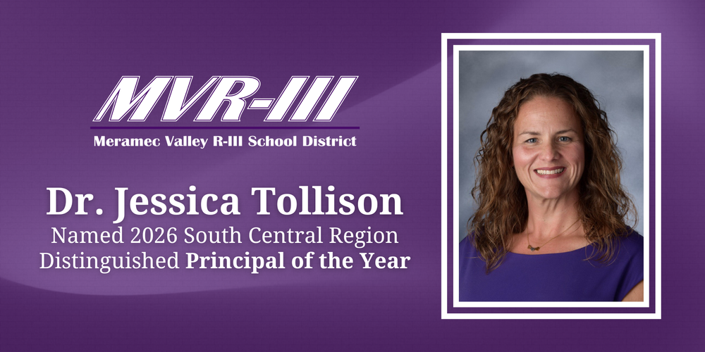 Dr. Jessica Tollison named 2026 south central region distinguished principal of the year.