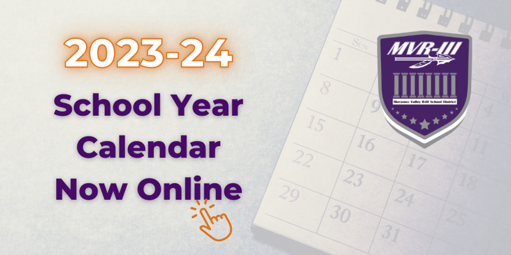 2023-24 MVR-III Calendar Released | Coleman Elementary School