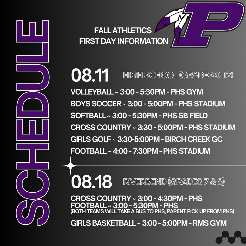 UPDATE - MVR-III Fall Sports First Day 2025