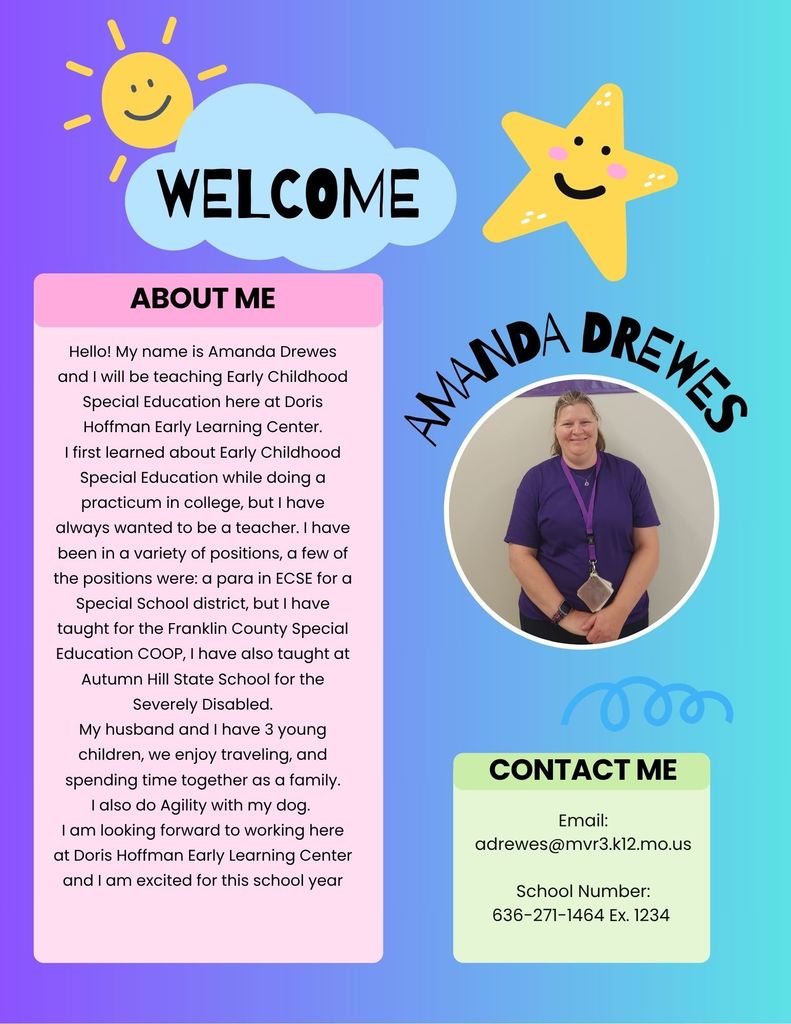 New teacher SPOTLIGHT! Welcome Amanda!
