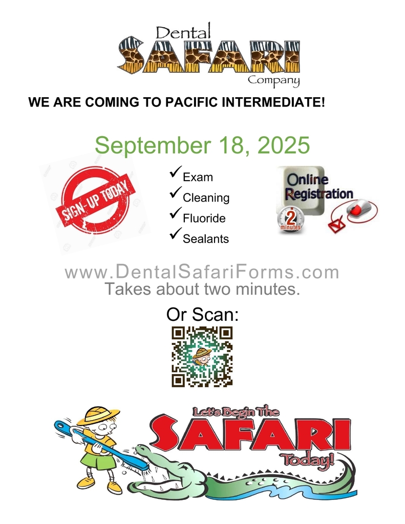 Denetists are coming September 18th
