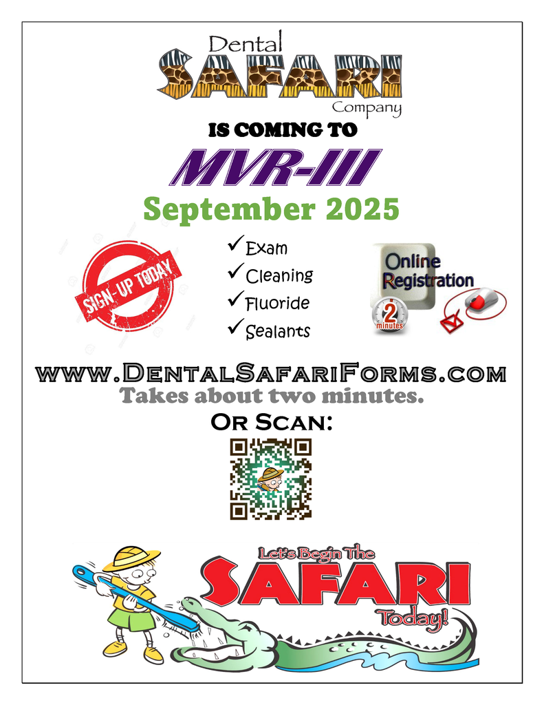 MVR-III Dental Safari Sept 2025