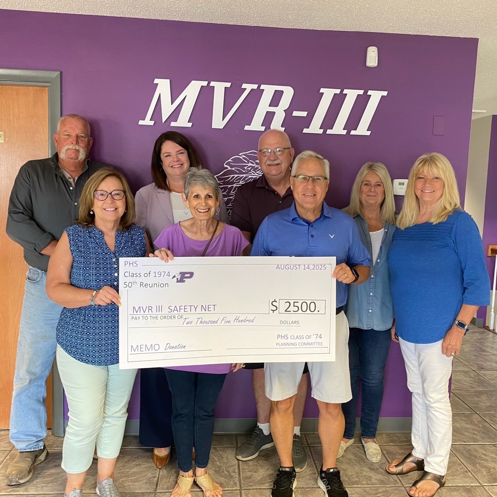 Class of 1974 - Safety Net Donation
