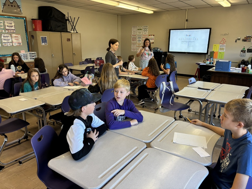 Students participating in club activities.