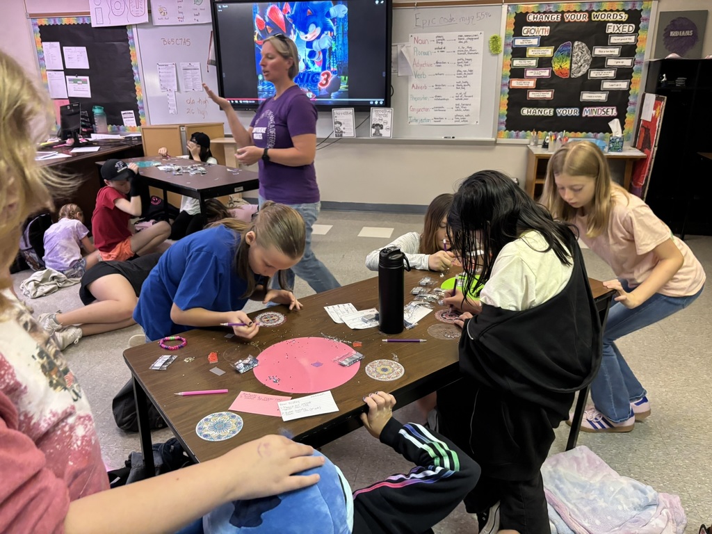 Students participating in club activities.