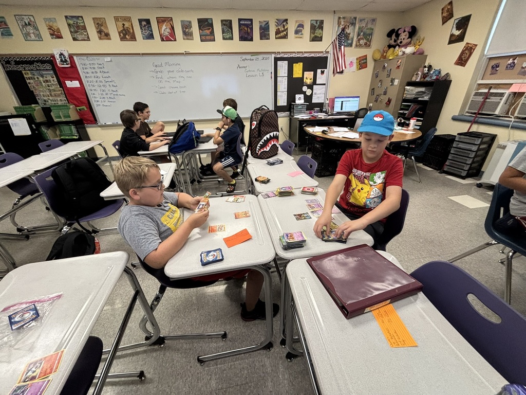 Students participating in club activities.