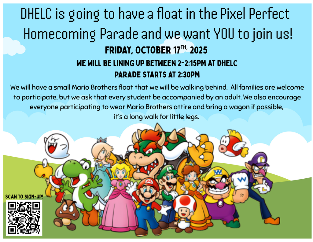 Doris Hoffman is going to have a float in the Pixel Perfect Homecoming Parade!