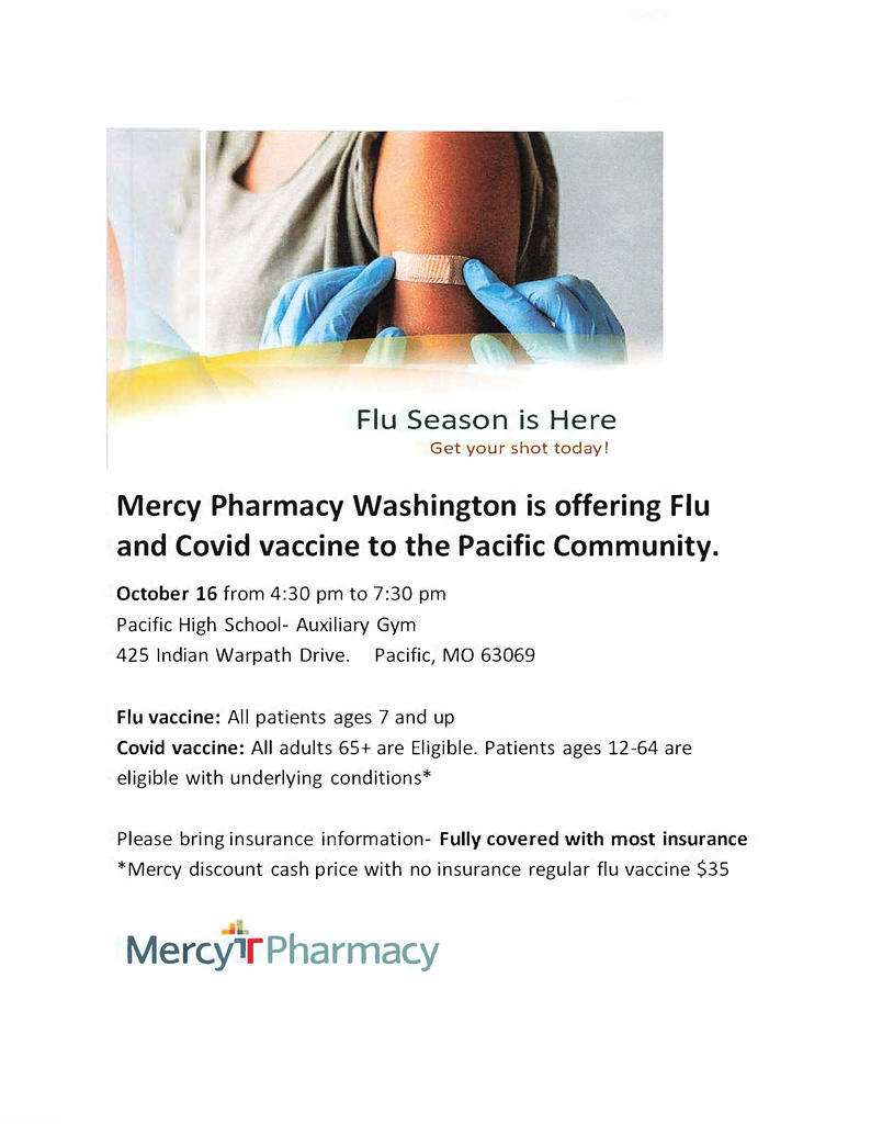 Community flu covid flyer