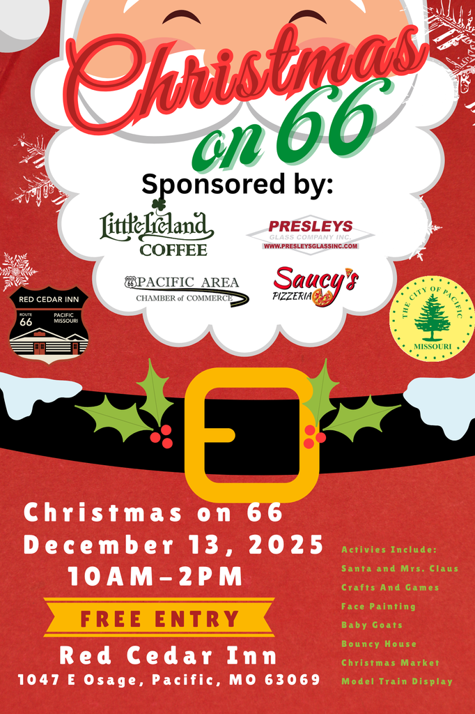 Graphic shows the events for Christmas on 66 on December 13.