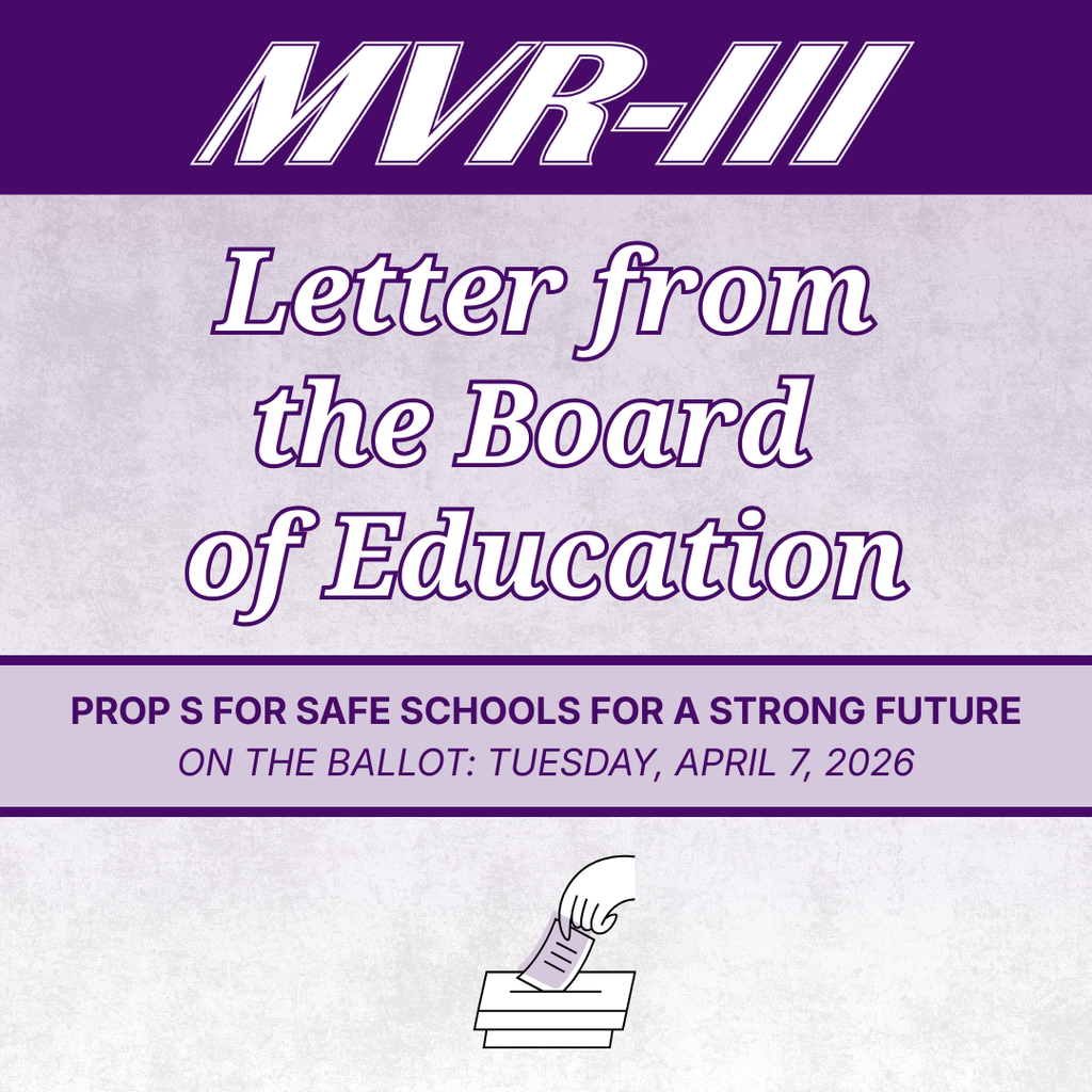 Graphic shows the Board of Education submitted a letter about Prop S