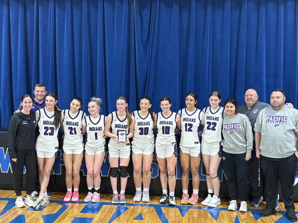 Pacific High School Varsity Girls Basketball Team Photo