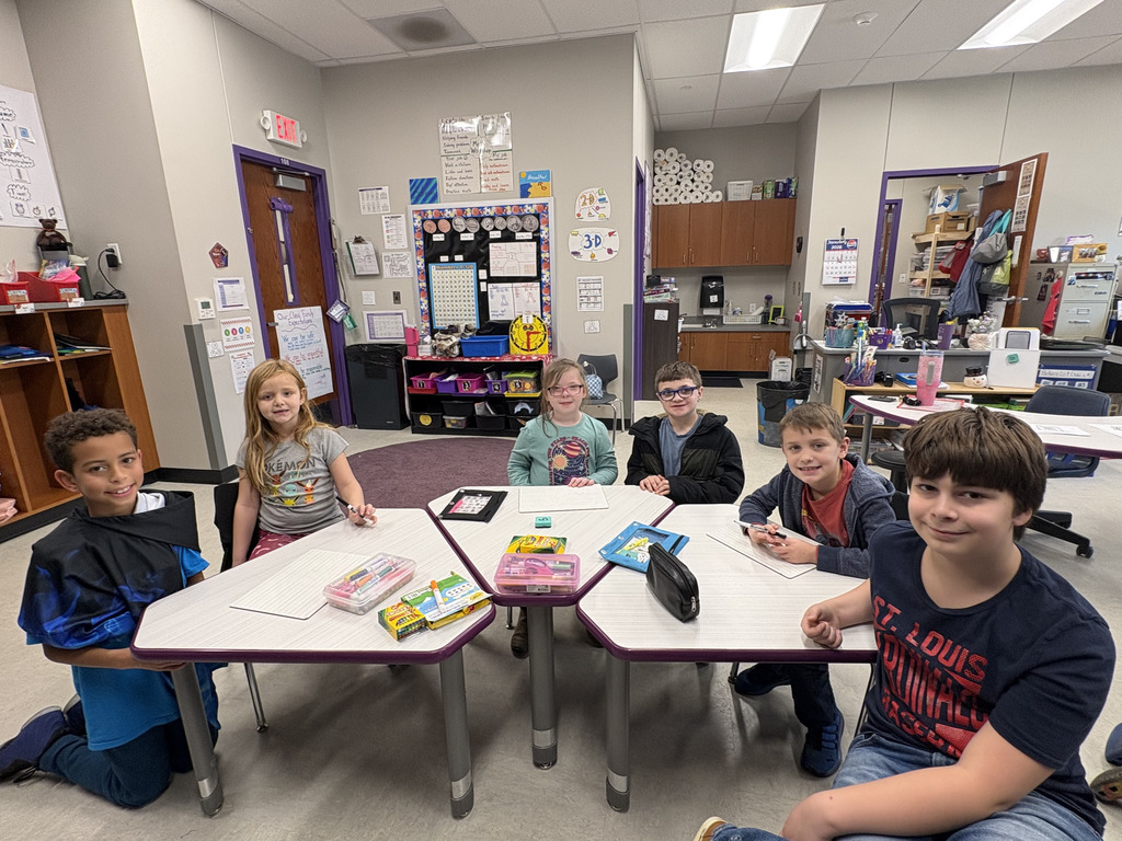 Students participating in a new year activity