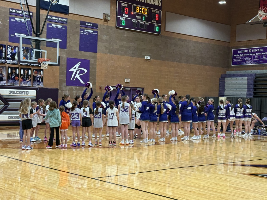 Pacific High School Varsity Girls Basketball Team Photo