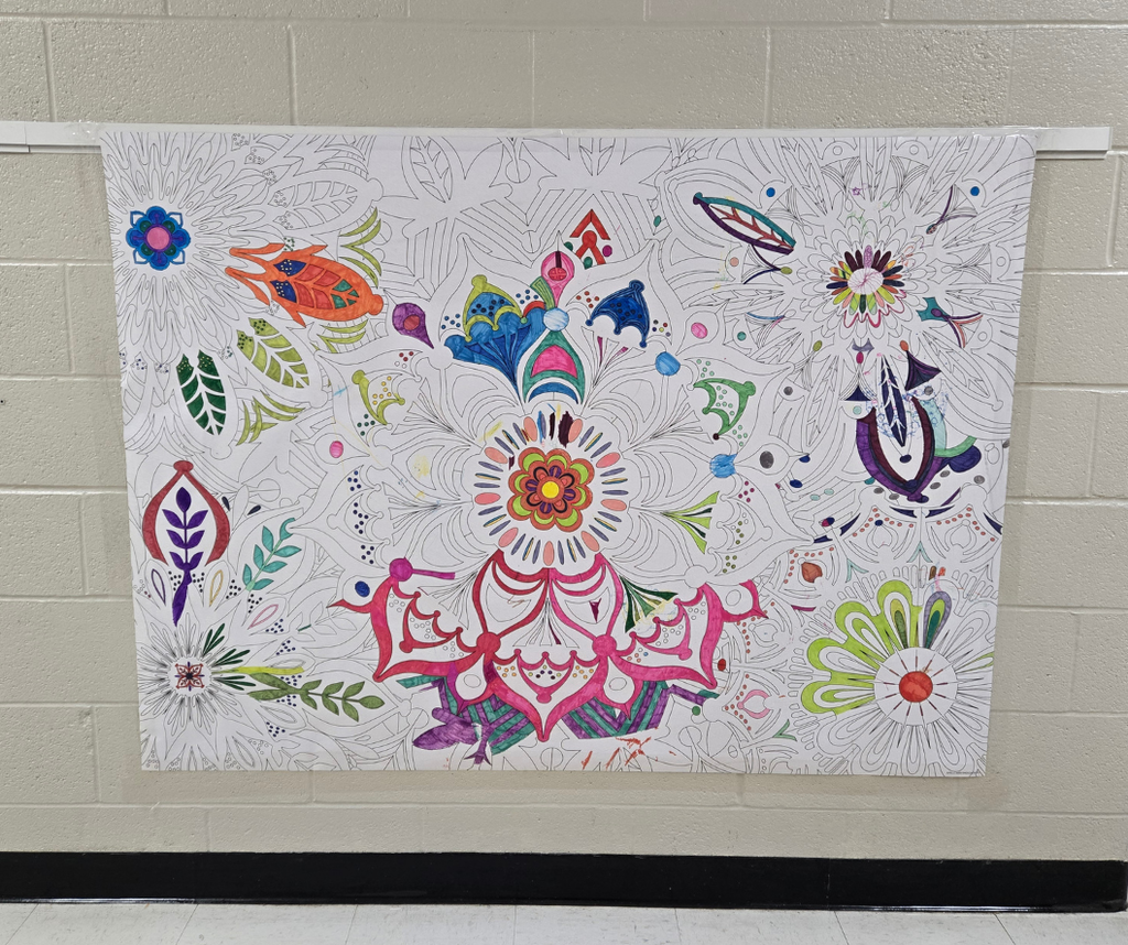 Photo of Community Wall Art Project. 