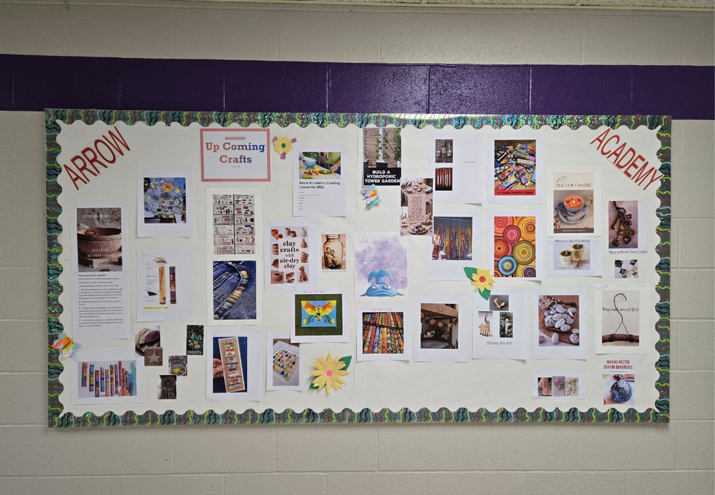 Arrow Academy Program Information Boards. 