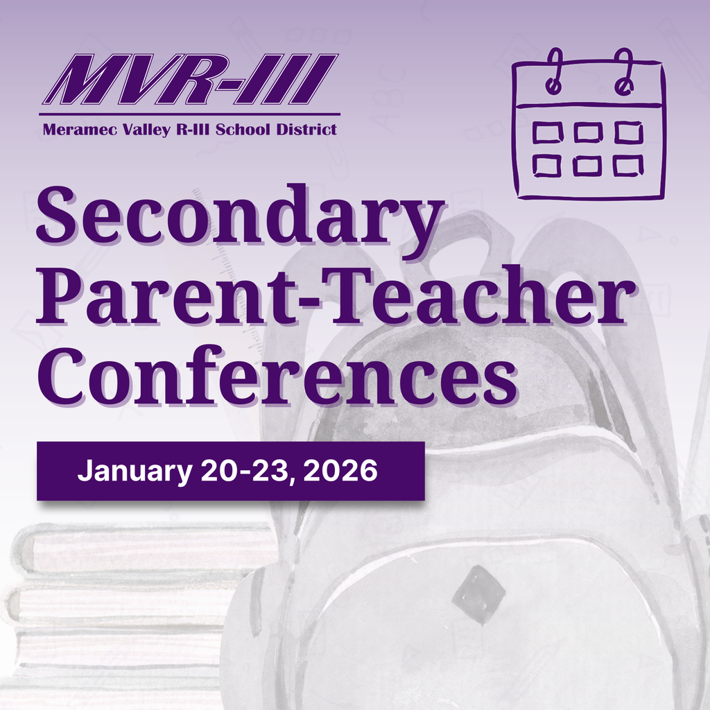 Seconday Parent-Teacher Conferences graphic.