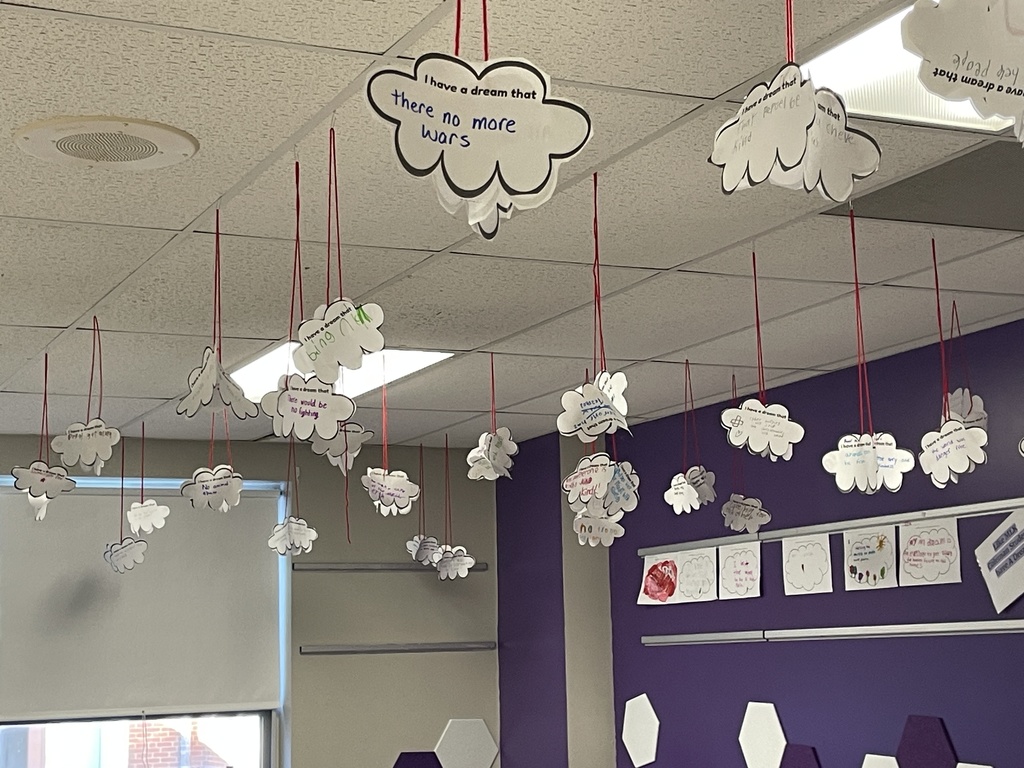 Student project of, "I have a dream."