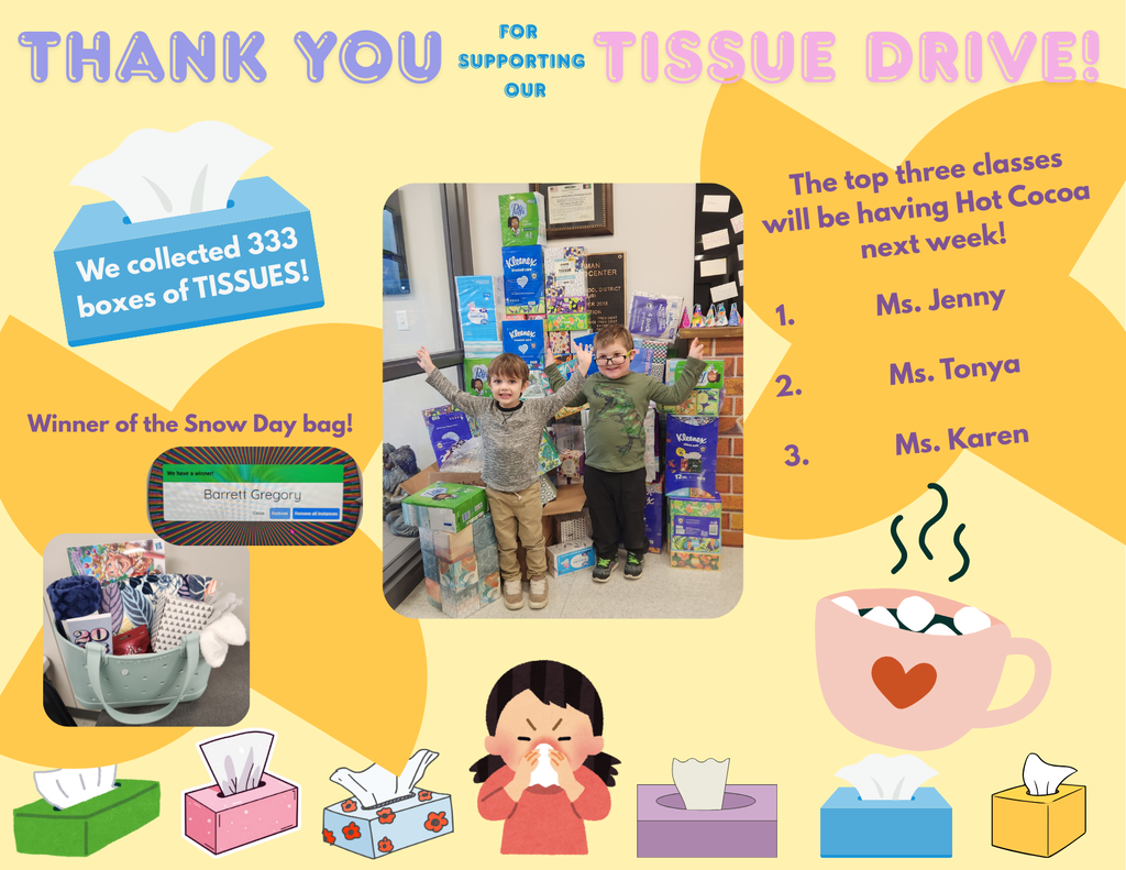 Tissue drive graphic.