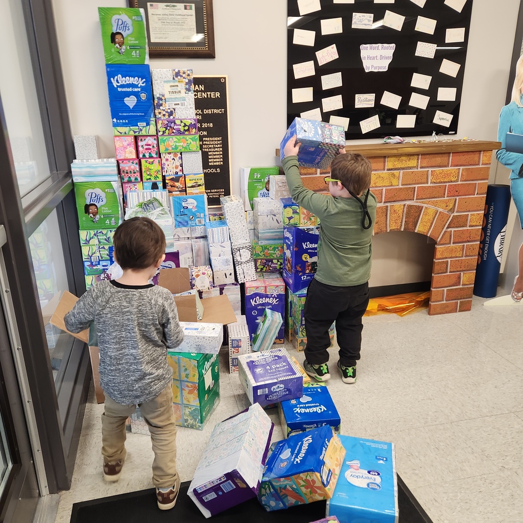 Tissue drive stacks.