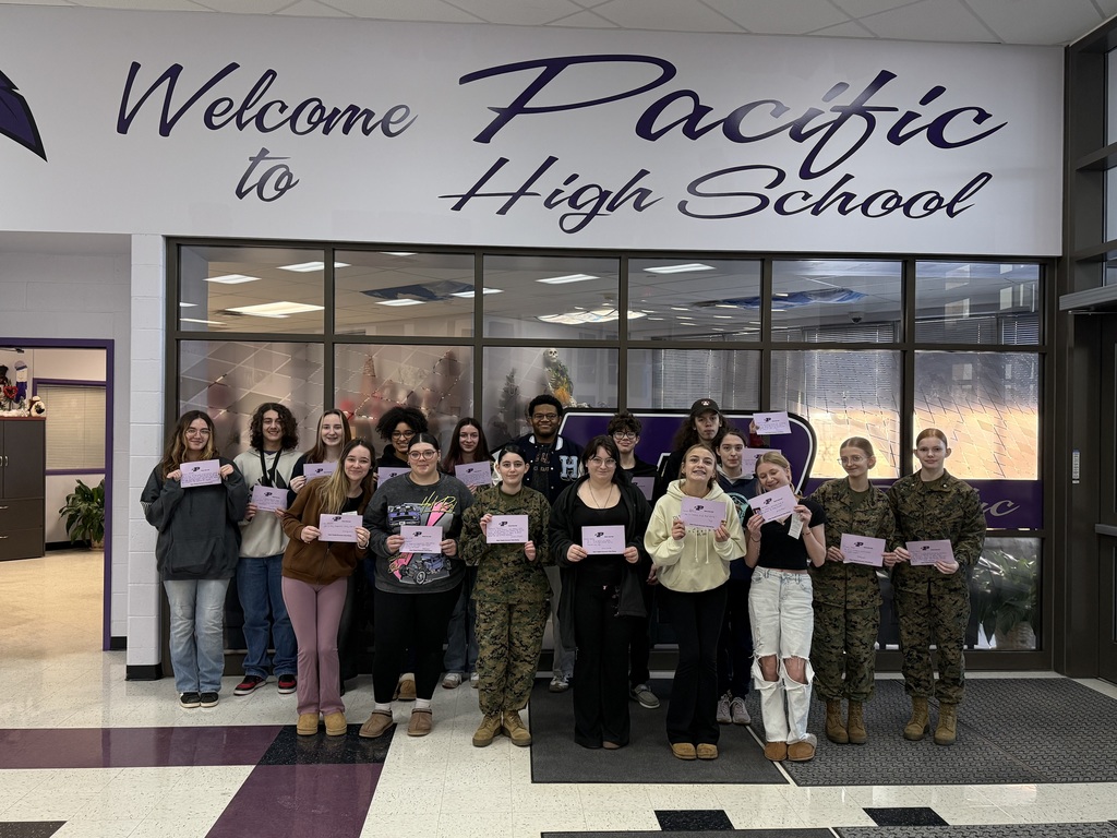 Pacific High School January group photo.