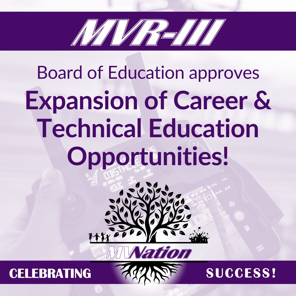 Board of Education approves Career and Technical Education Opportunites.