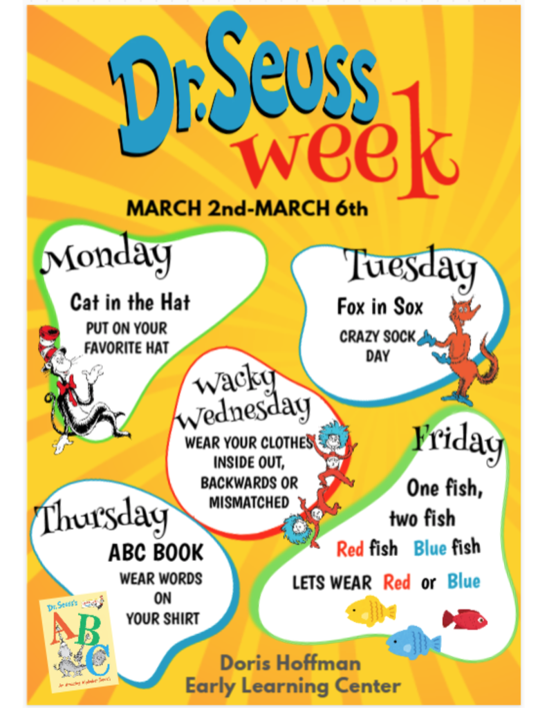 Dr. Seuss Week!