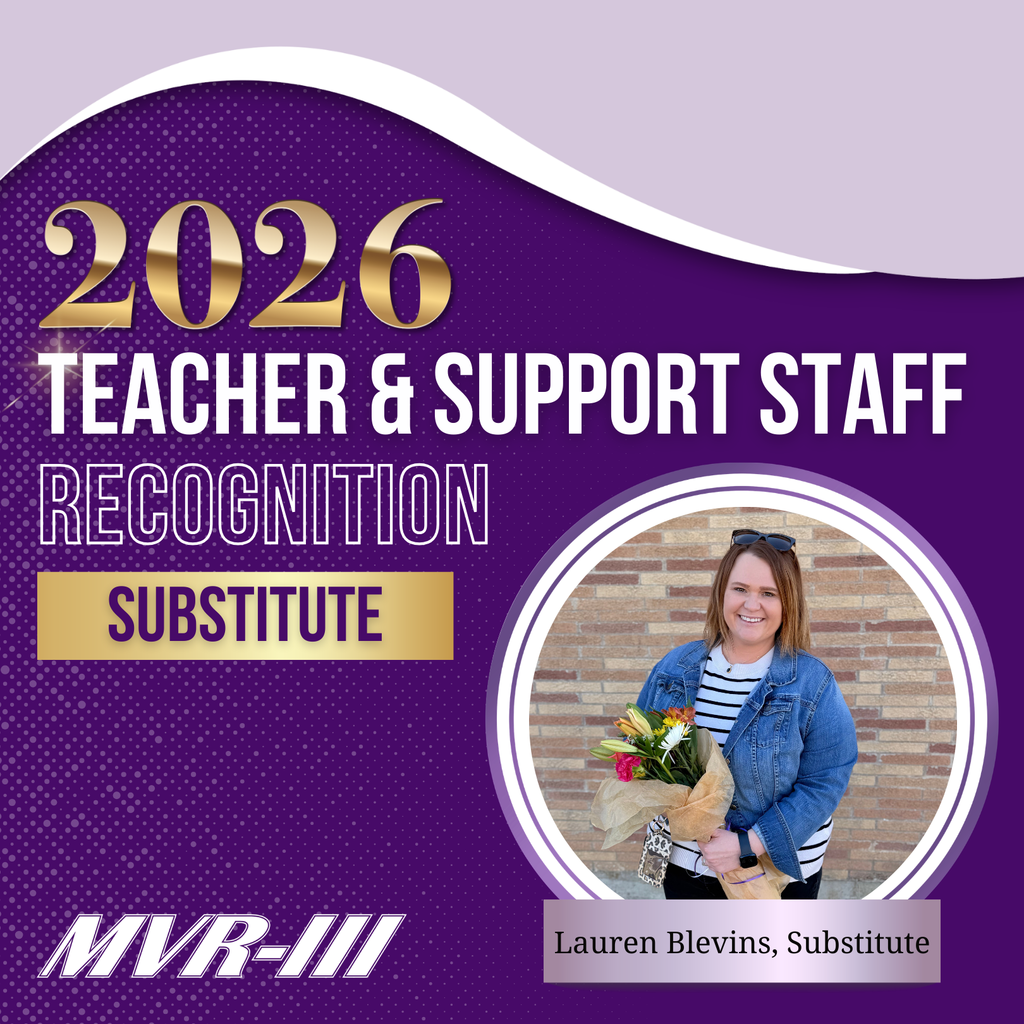 2026 Substitute of the Year Recognition with portrait and title.