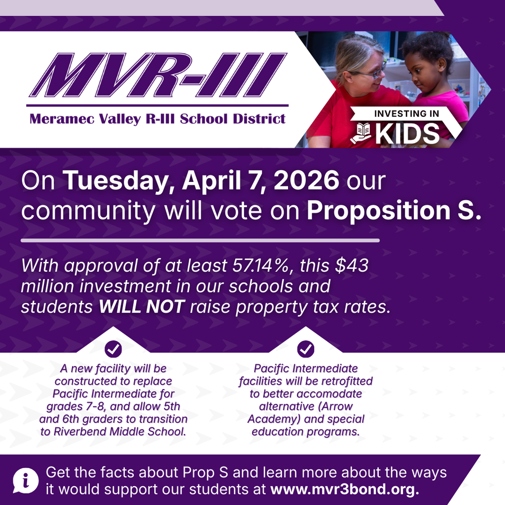 The MVR-III community will vote on Proposition S, Tuesday, April 7, 2026.