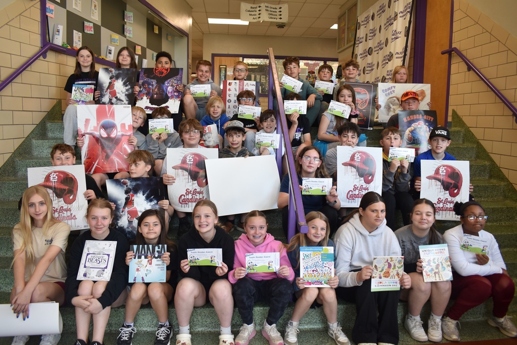 6th grade reading winners