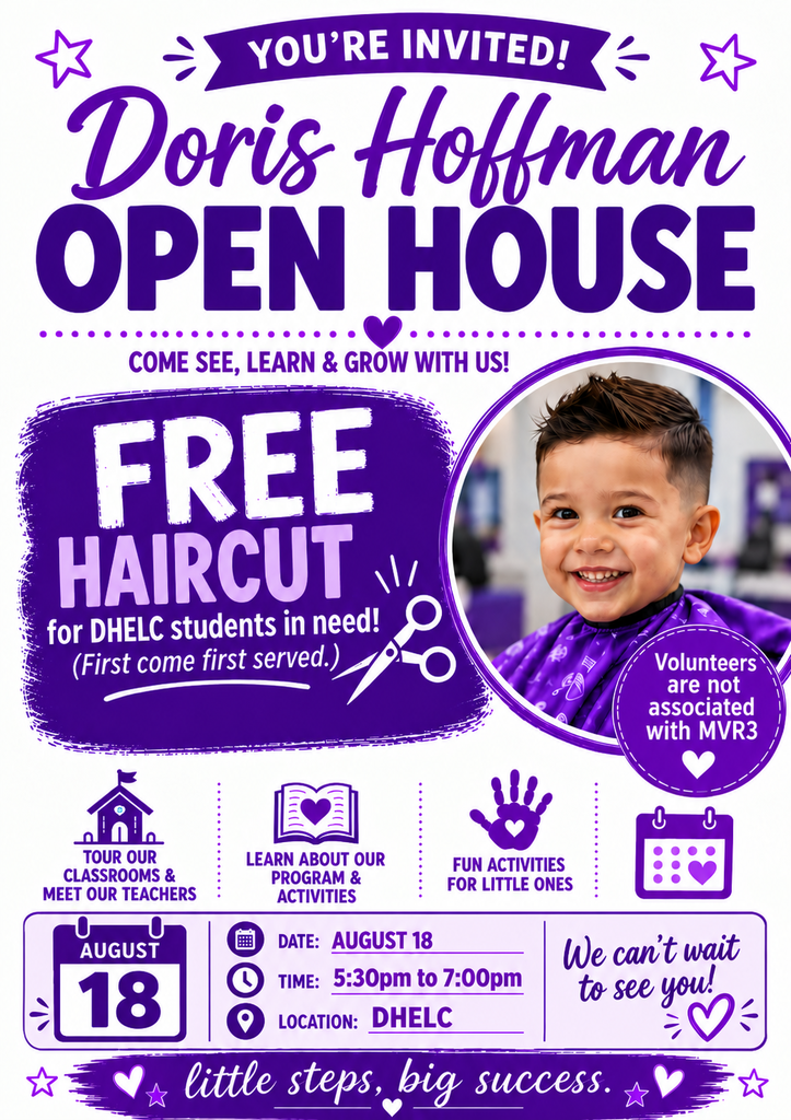 Free Haircuts! First come first served!
