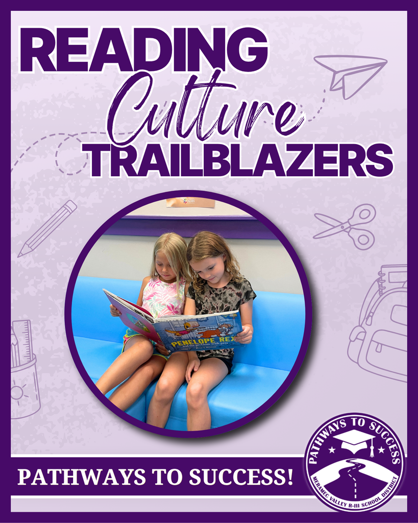 โReading Culture Trailblazersโ features two students reading together, highlighting the โPathways to Successโ initiative.