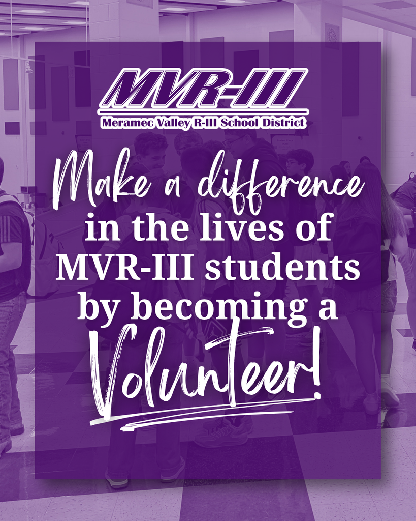Meramec Valley R-III School District encourages students to โMake a differenceโ by becoming a volunteer.