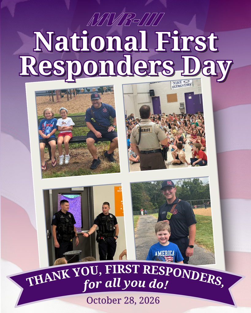 MVR-III celebrates National First Responders Day, October 28, 2026, honoring firefighters and law enforcement officers for their service.