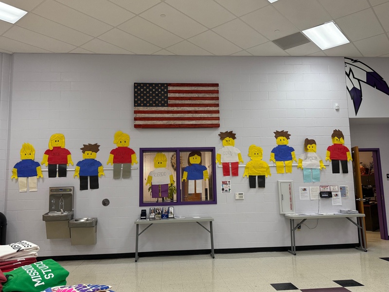 Lego people represent each school