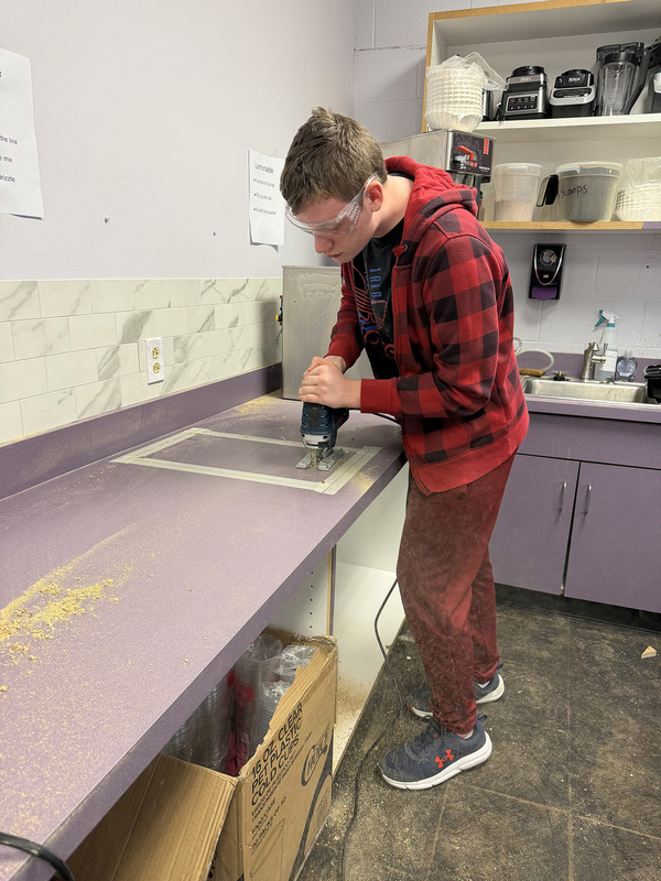 Renovations to the Coffee Shop