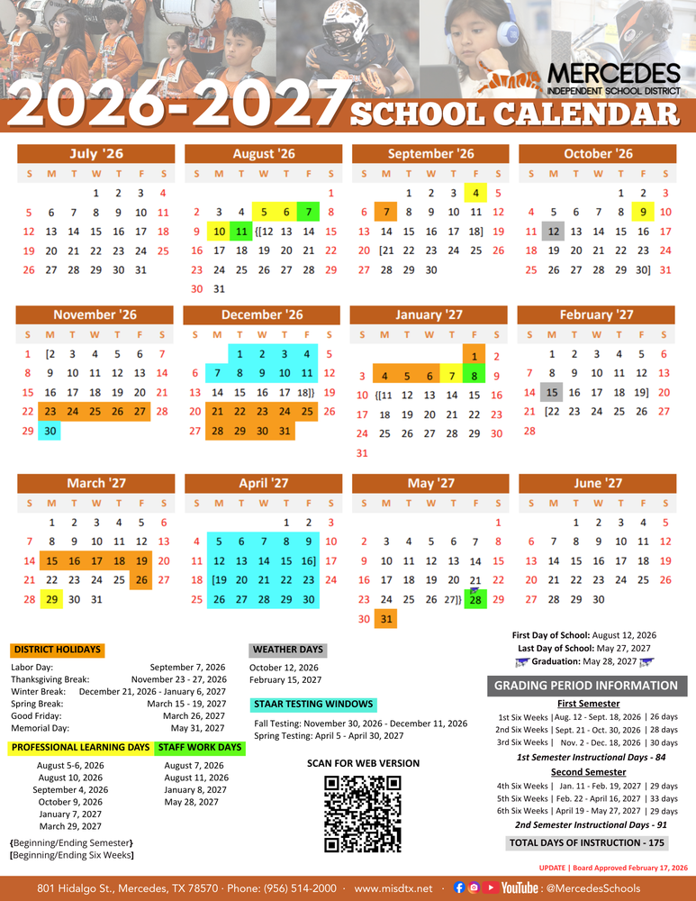 MISD 2026-2027