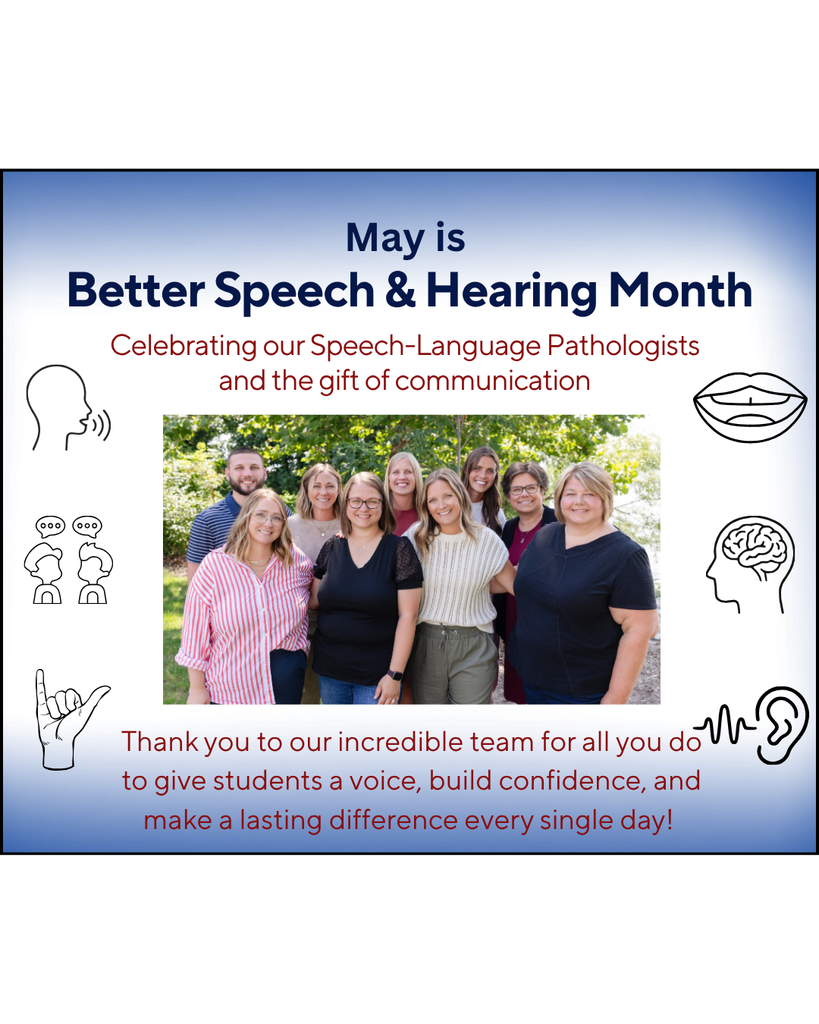 Thank you to our incredible team of Speech-Language Pathologists