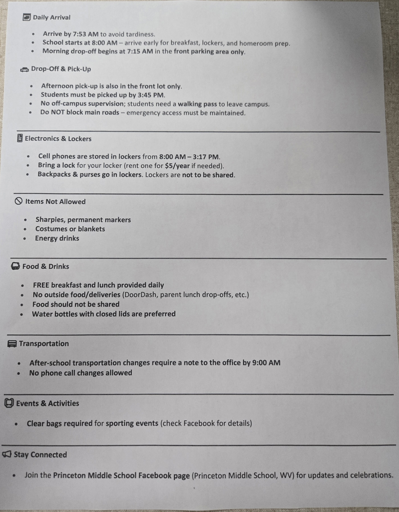 School Info
