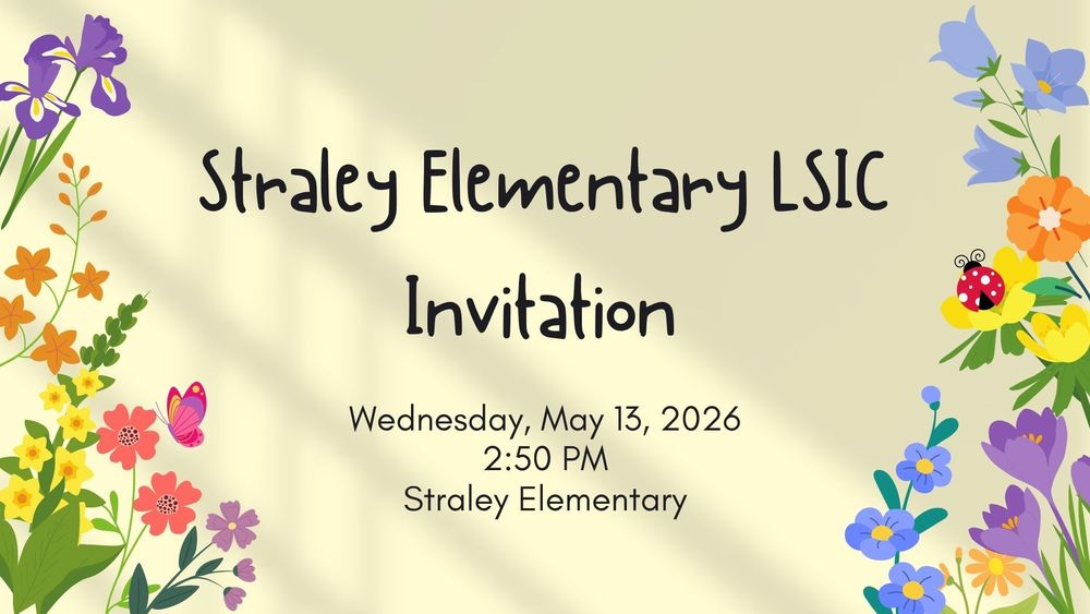 Invitation to Straley LSIC Meeting